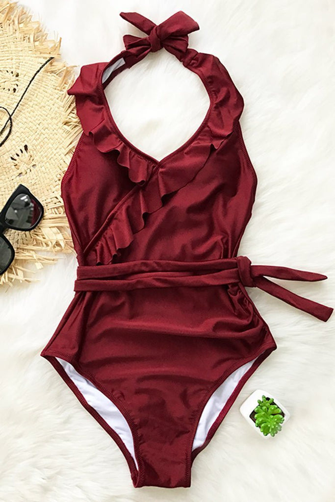 On a Whim Falbala One-piece Swimsuit