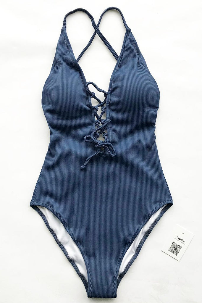 Remind Me Solid One-piece Swimsuit