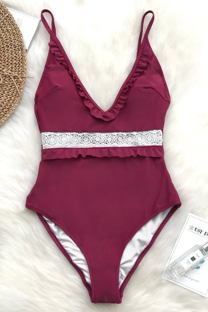 Find Love Lace One-piece Swimsuit