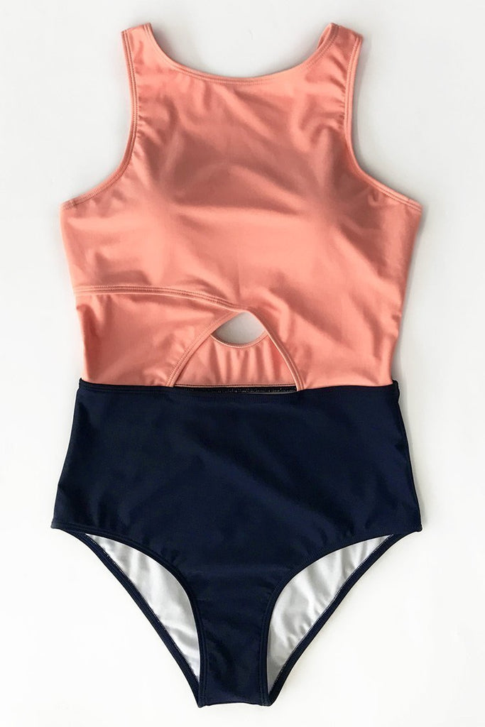 Good To Me Solid One-piece Swimsuit