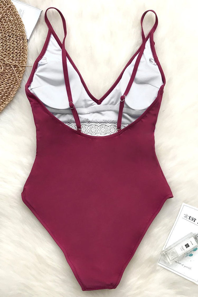 Find Love Lace One-piece Swimsuit