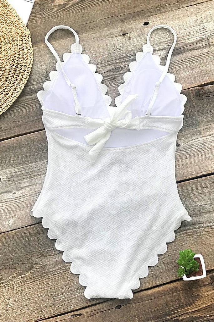 Eve One-Piece Scalloped Swimsuit