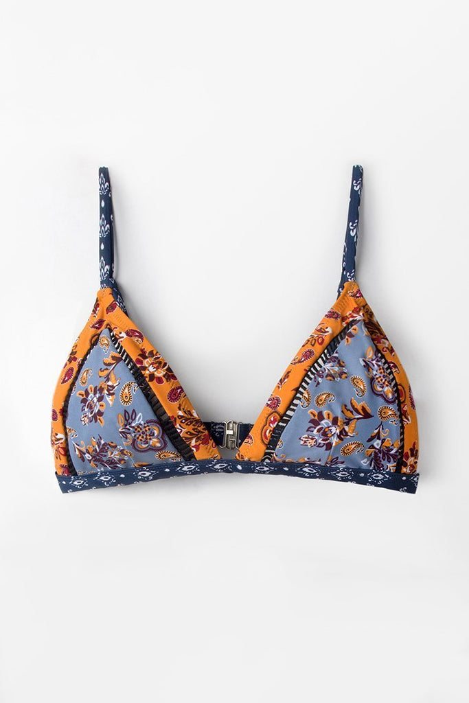 Prague Encounter Triangle Bikini Top