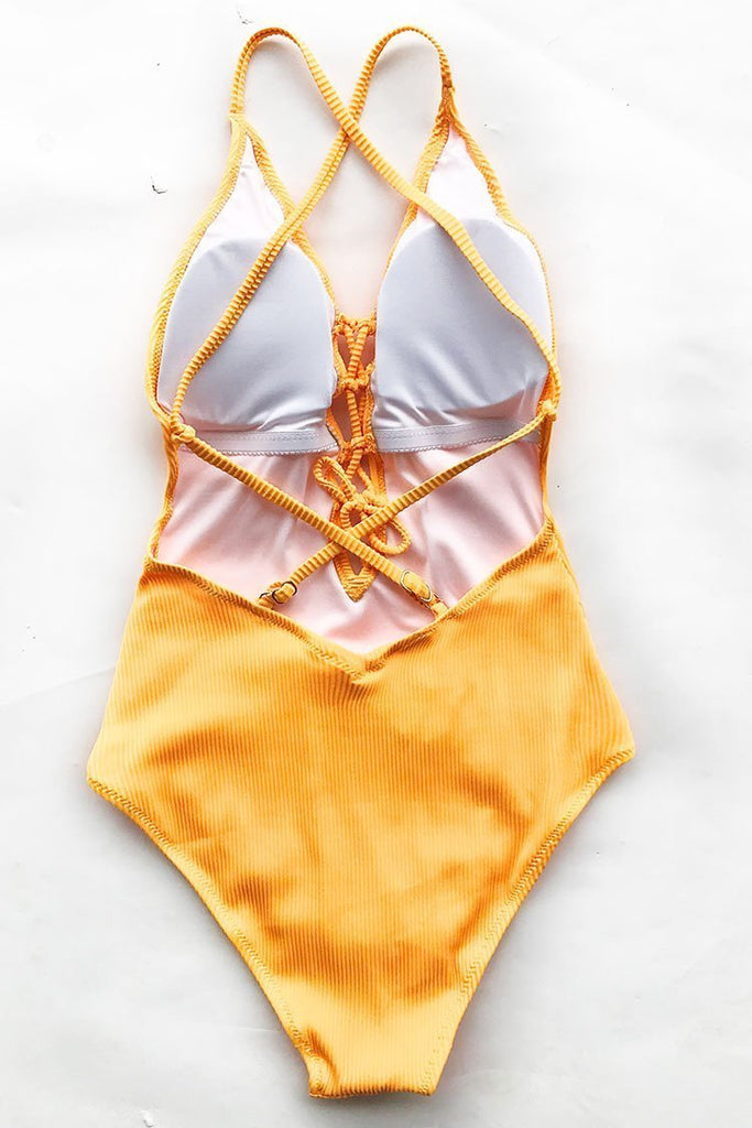 Remind Me Solid One-piece Swimsuit