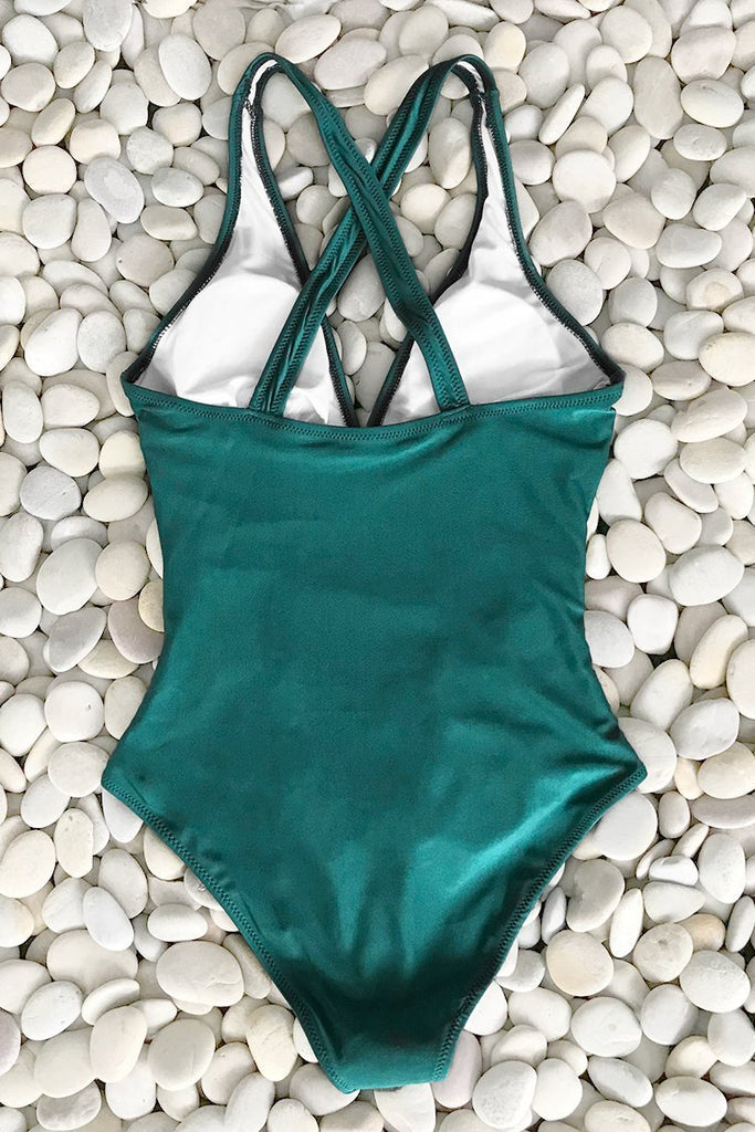 Full Of Grace Shirring One-piece Swimsuit