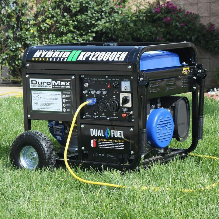 Just Nedd $175 & Free Shipping | 12,000 Max 9,500 Running Watts Dual Fuel Electric Start Portable Generator